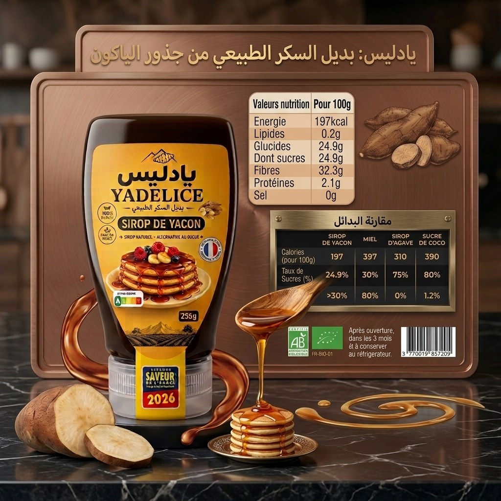 مقارنة بين يادليس والسكر التقليدي